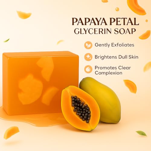 Image of Handmade Natural Bath Soap - | Herbal, Sulphate-Free, Moisturizing Skin Soap Bars for Men & Women | Luxury Ayurvedic Bathing Bars - 100g Each (6, ALL SIX SOAP COMBO)