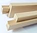 Jaswass 16 Inches Wooden Drawer Slides, Wood Drawer Slide Bottom Mount Center, Wood Drawer Glides Rails Replacement Part (Pack of 4)