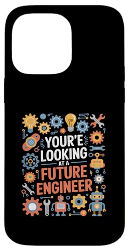 Future Engineer Funny Say Gear �d�����{�b�g �X�}�z�P�[�X iPhone 14 Pro Max �p