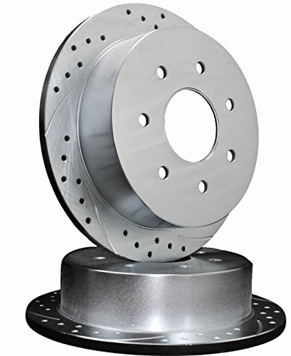 Fits 2002 Ford F-150 [7 Lug - RWD - W/Rear Disc ] REAR PAIR ATL Autosports Performance Brake Rotors ATL54043-12DDS