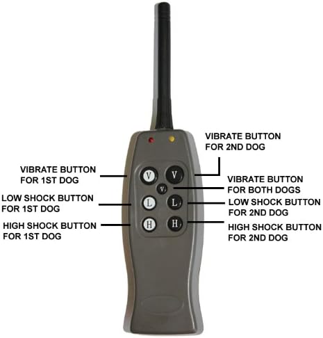 New Generation Remote 2 Dog Training Shock Collar for Small, Medium and Large Dogs