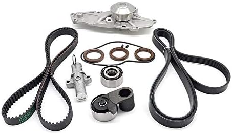 Timing Belt and Water Pump Kit Timing Belt Kit for 03-18 Honda Accord, Pilot, Odyssey, Ridgeline, Acura TL V6 Engine Rca 14400-RCA-A01