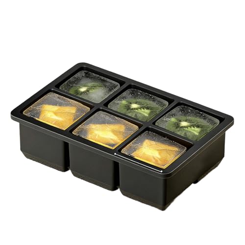 Molde de silicona para cubos de hielo con tapa miniatura 1
