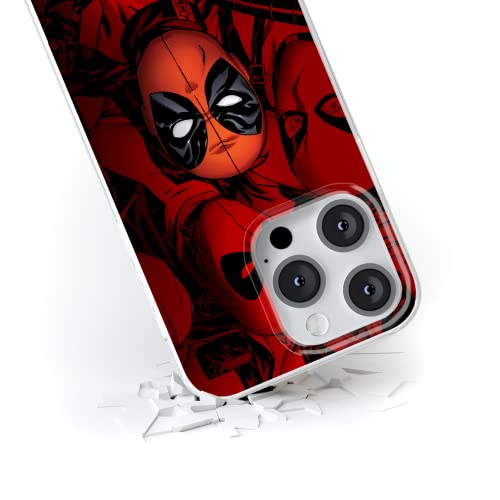 Ert Group Mobile Phone Case For Apple Iphone 14 Pro Max Original And Officially Licensed Marvel Pattern Deadpool 001 Optimally Adapted To The Shape Of The Mobile Phone, Case Made Of Tpu #TOP3