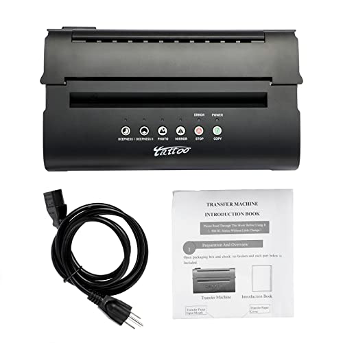 Tattoo Stencil Printer,Solong Thermal Printer Tatto for Tattoo Starters,Artists Update T105