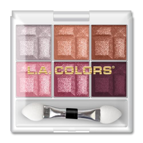 Image of L.A. COLORS 6 Color Eyeshadow, Delicate CES463