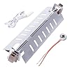 WR51X10055 Refrigerator Defrost Heater Kit,WR55X10025 Temperature Sensor,WR50X10068 Defrost Thermostat Replacement for General Electric Hotpoint Refrigerators Replaces WR51X10030