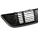 BST BSSP Front Upper Grille Bumper Grill Glossy Black Compatibl with 2013 2014 Ford Mustang Base/GT/Shelby/Shelby GT500/Boss 302, ABS Material, Direct Replacement