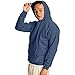 Hanes Men's Pullover EcoSmart Hooded Sweatshirt, denim blue, Medium