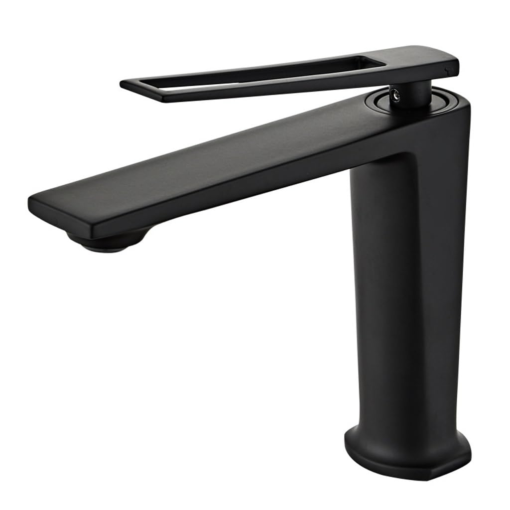 Robinet de lavabo cascade en laiton chic chaud et froid