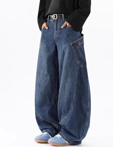 Men's Baggy Jeans Y2k Hip Hop Denim Pants Vintage Jnco Jeans Loose Fit Cargo Jeans Streetwear2
