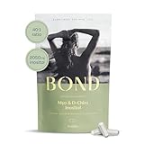 BOND Myo-Inositol & D-Chiro Inositol Capsules: Hormone Balance and Healthy Ovarian Support for Women* | 90 Vegan Capsules | 30-Day Supply | Vitamin B8 Inositol Powder Supplement
