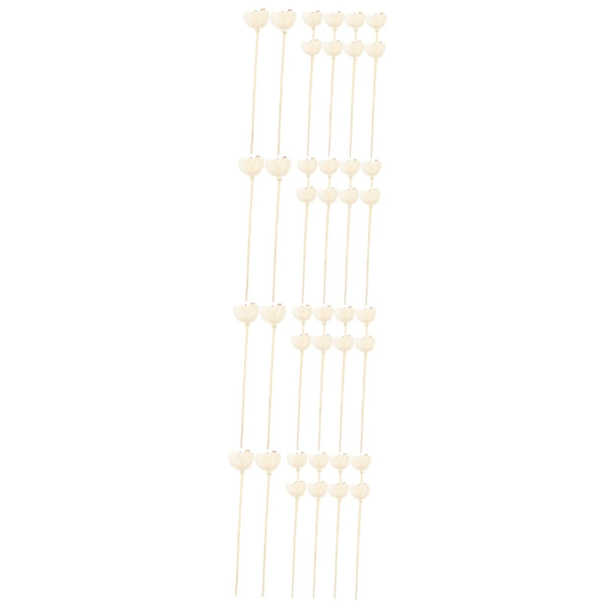 COHEALI 4 Sets Diffusor-nachfüllstäbchen Diffusor- Für Büro Heimdekoration Künstliche Blumenstäbe 10 Stück X 4