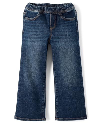 Image of Gymboree Girls' and Toddler Wide Leg Jeans