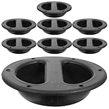 Accessoires pour haut-parleur : en plastique, la poignée encastrée pour enceinte est pratique et robuste pour une utilisation prolongée