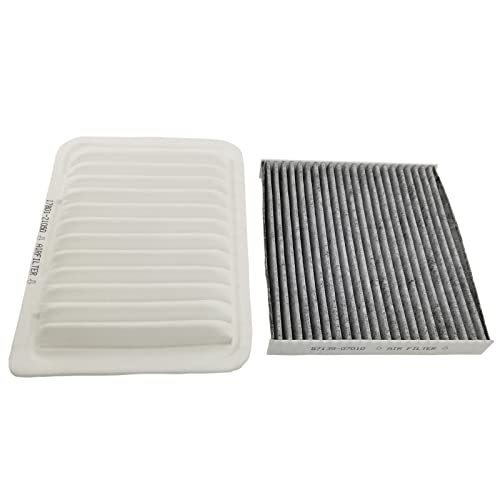 Engine & Carbon Cabin Air Filter fit for Corolla #87139-07010 17801-0T030 |…