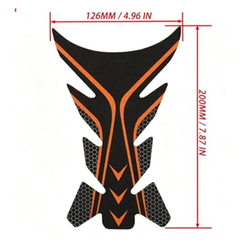 Protector de depósito de motocicleta KAWASAKI ER-6N NINJA H2 Z400 pegatinas de tanque 2
