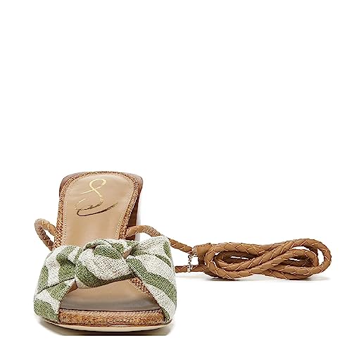 Image of Sam Edelman Haydee Fashion Slip On Open Toe Heeled Slides Sandals