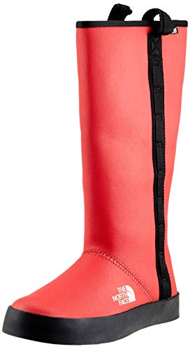 Image of The North Face Women's Base Camp Wellington Boots, Red Tnf Red Tnf Black Kz3, 9.5 US