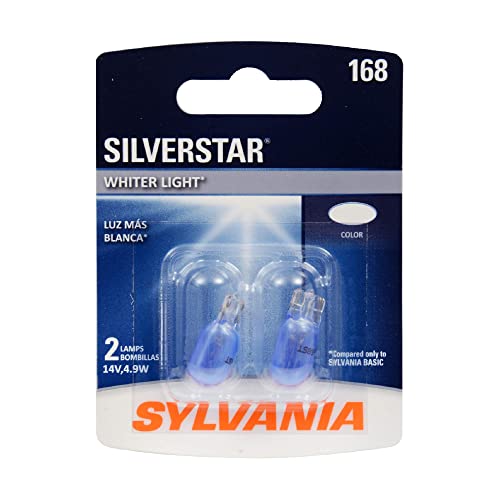 SYLVANIA - 168 SilverStar Mini Bulb - Brighter and...