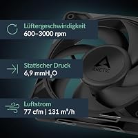 ARCTIC P12 Pro PST CO - Leistungsstarker 120 mm Premium PC Lüfter – Ansicht 2