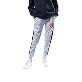 Ultra Game NBA Toronto Raptors Womens Active Basic Fleece Jogger Sweatpants, Space Dye Gray, X-Large