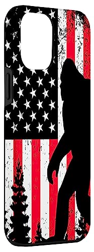 Iphone 12 Pro Max Bigfoot Usa Flag Sasquatch Patriotic Case #TOP2