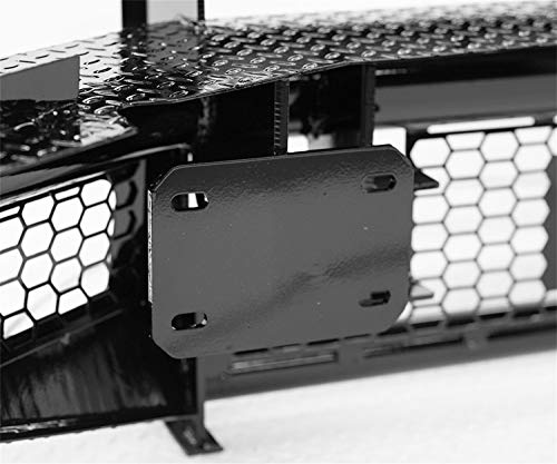 Ranch Hand Fbd101Blrs - Legend Series Full Width Black Front Hd Bumper With Full Grille Guard #TOP3