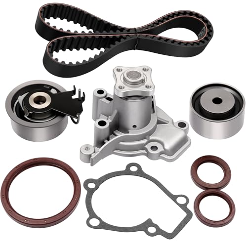 ECCPP Timing Belt Kit with Water Pump Compatible For Hyundai For Elantra Tiburon Tucson For Spectra Soul Spectra Spectra5 2006-2009 For Spectra For Sportage A026WP TS26284A WP9137