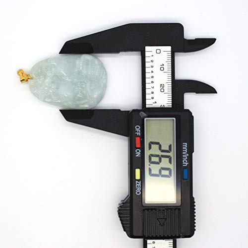 Pendentif en jadéite type A paysage bijou jade véritable - 6