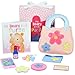 Tickle & Main My Beary First Purse Playset Baby Girl Purse - 9-Piece Faux Leather Pink Ages 1+ - Storybook & Accessories for Imaginative Play - Birthday Gift for One Year Old Girl