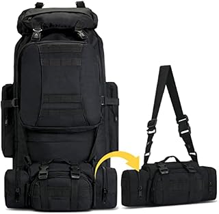 SPAHER Military Rucksacks for Men 100L Rucksack Trekking Rucksack Military Backpack Army Bag Tactical Backpack Assault Daypack Backpack Camping Hiking Rucksack Army Molle for Outdoor Sports