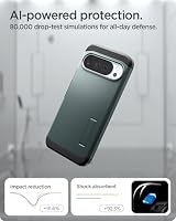 Spigen Tough Armor(AI) MagFit für Google Pixel 10 Pro XL -Abyss Green – Ansicht 5