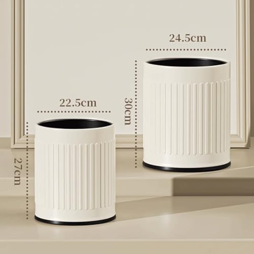 Botes de basura para cocina modernos contenedor interior blanco baño grande 3