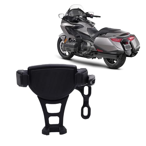 Support de téléphone moto avec rembourrage vertical en caoutchouc souple