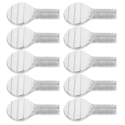 VANZACK Set da 10 Viti per Spiedo in Metallo Inossidabile, Viti Resistenti per Barbecue e Friggitrice ad Aria, Accessori per Barbecue e Utensili per Spiedini