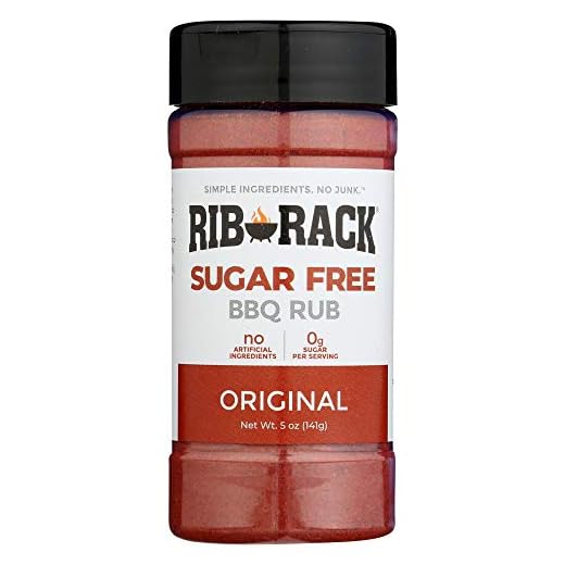 Rib Rack Original Sugar Free BBQ Rub, 5 oz