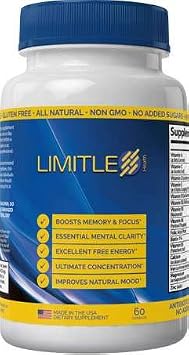 Limitless Health - Brain Function - AS Heard ON The Radio | 1 Bottle Results in 27 Minutes | 8 Ingredients | Improve Reaction Speed |
