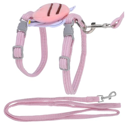 Abaodam Dog Walking Vest Portable Puppy Harness Adjustable Cat Leash Wear-Resistant Harness for Dogs