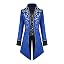 Royal Blue-floral