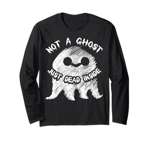 Not A Ghost Just Dead Inside Emo Goth Halloween Ghost ����T�V���c