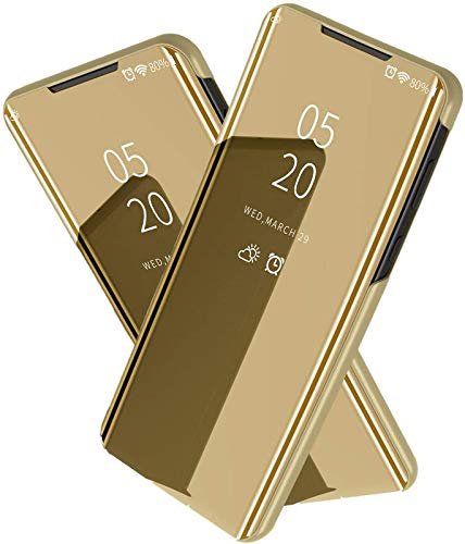 SkyTree Shock Proof Mirror View with Optimized Viewing Angle Flip Cover for Samsung Galaxy S20 FE, Samsung Galaxy S20 Fan Edition, Samsung Galaxy S20 Lite - Gold (B08NXRV97N) Amazon Price History, Amazon Price Tracker