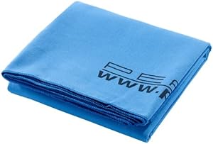 PEARL Mikrofaser Saunatuch blau, 180 x 90 cm