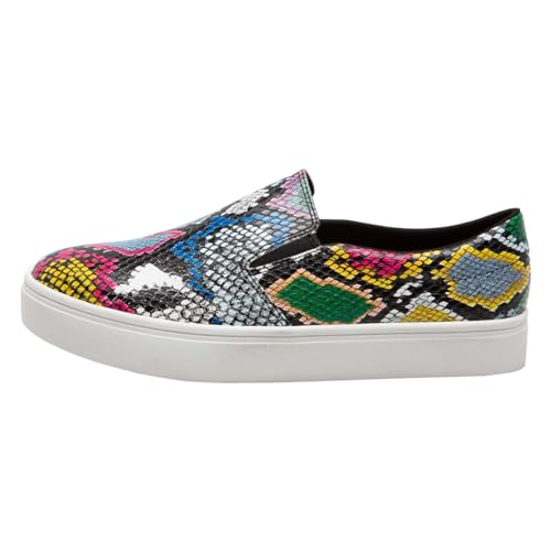 Image of Brash by Payless Womens Annie Everyday Flat Skate Slip-On Sneaker
