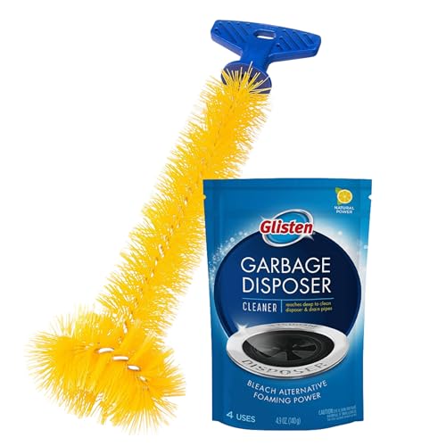 Mr. Scrappy Garbage Disposal Brush and Disposer Care Kit
