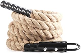 letsgood Gym Fitness Training Climbing Ropes - Indoor Outdoor Gym Exercise Workout Rope, Battle Rope for Kids, 1.5'' in Diameter, 10 13 16 18 20 ft Available (1.5'' x 10 Feet)
