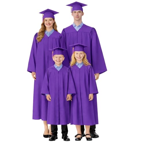 Image of Raj Costume Convocation Dress Graduation Gown and Cap Set for Kids & Adults Convocation Dress Academic Degree Ceremony Robe for School College Graduation Day Matte Polyester Pleated Convocation Gown