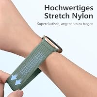 Charlam Sport Nylon Band für Apple Watch Armband 40mm 42mm 41mm 38mm – Ansicht 3