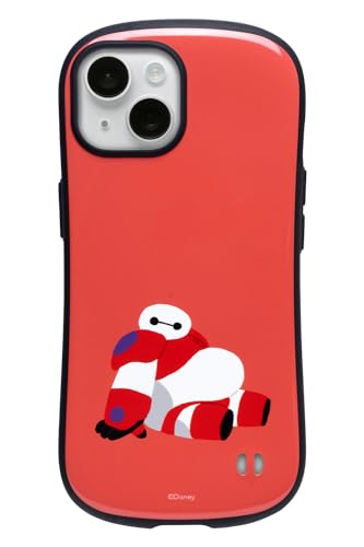 iFace First Class ディズニー iPhone 15 ケース (ベイマックス/ヒーロー/レッド)【アイフェイス アイフォン15 用 スマホケース iphone15 用 カバー 耐衝撃 ストラップホール】
