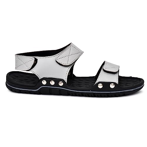 Image of Eroze Men's Synthetic velcro fully open casual Sandals